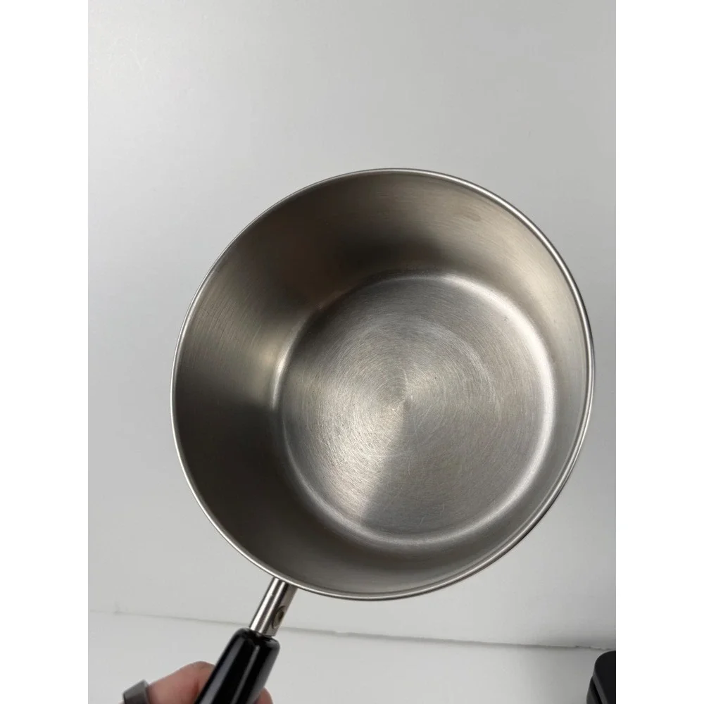 Vintage Revere Ware 1 1/2 QT Saucepan Stainless Steel Clinton, IL USA 95g